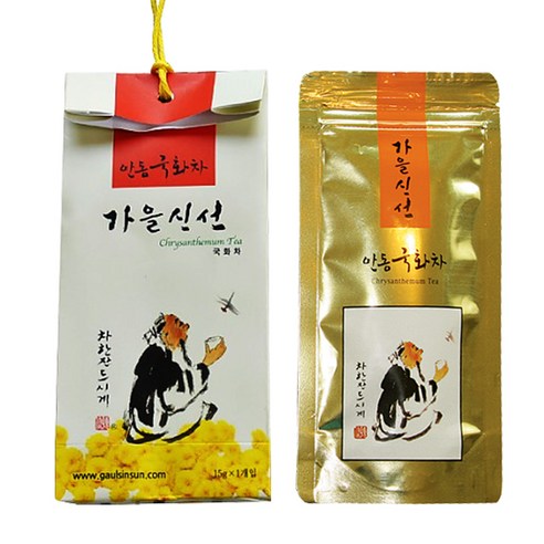 가을신선 [안동국화차영농조합] 국화차 꽃/잎차, 25g, 2개입, 1개