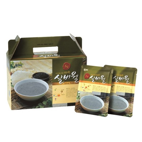 메디푸드 실버웰(35gx30포) 우리쌀/검은깨맛/식사대용영양죽/최신상품, 35g, 30포