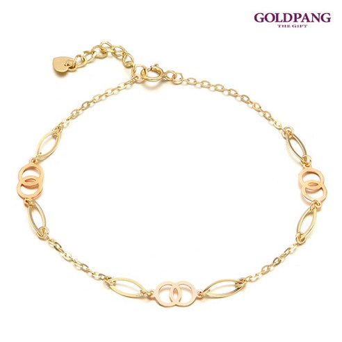 [골드팡] 14k/18k 글로시 팔찌