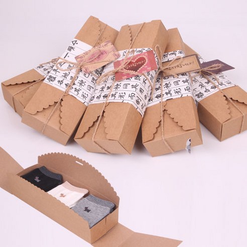 마음을 담은 실용적인 추석 선물, 빅토 양말 3족세트