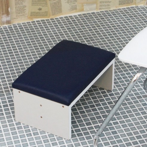 퇴근 후 퉁퉁 부은 다리, 프리메이드 인조가죽 발받침대로 편안하게!