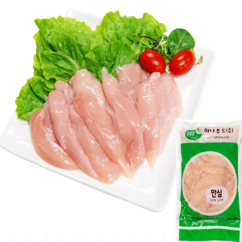 하나푸드(주) 닭안심살 (국내산), 1kg, 10개