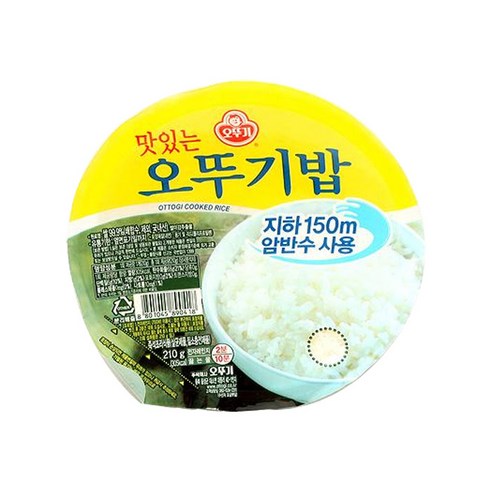 오뚜기 맛있는 오뚜기밥 200g, 24개