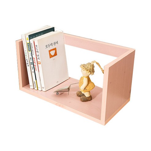SJ가구 책꽂이 400, 핑크