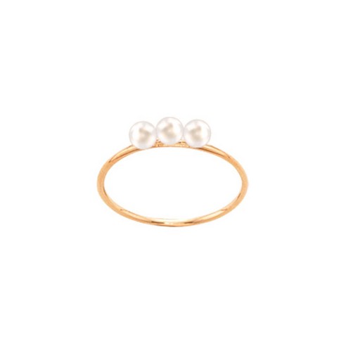 코지쥬얼리 14k 18k 포인트 진주 반지