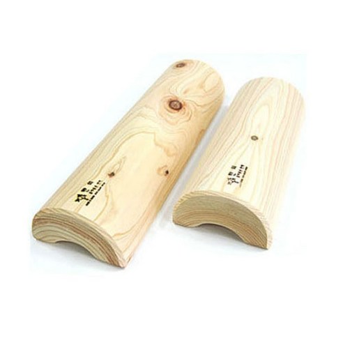 한의바이오 편백나무경침베개 소 대 목침/경침 편백 자연 친환경 가정 병원 휴대 찜질방 경침 수면 요추
