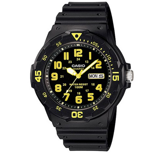 CASIO 100m WATER RESISTANCE ANALOG MRW 200H 9B