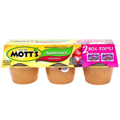 모트스 애플소스, 113g, 6개입, Cinnamon