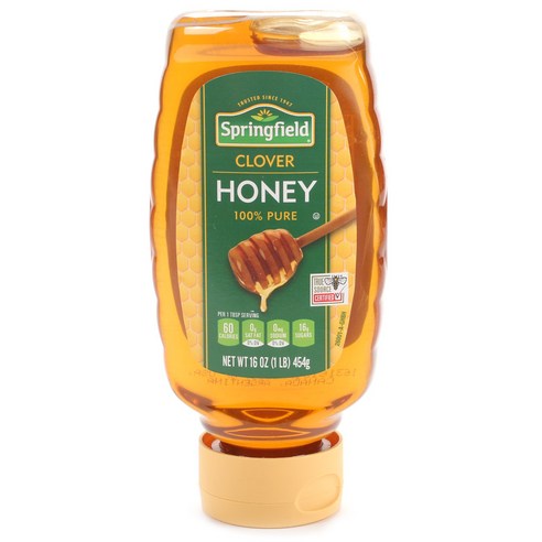 스프링필드 클로버 퓨어 허니  454g, 1개