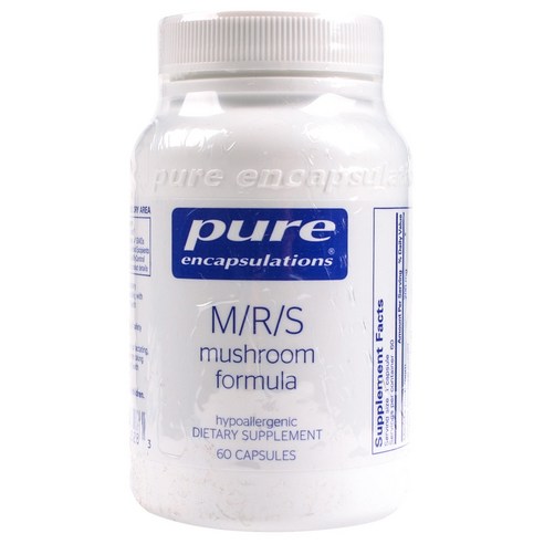 Pure Encapsulations M/R/S 머쉬룸 포뮬러 캡슐, 60개입, 1개