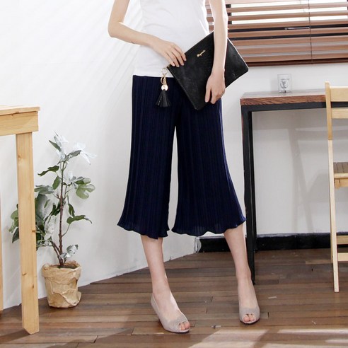 바일렛플리츠팬츠, 가을 룩업에 완벽한 아이템