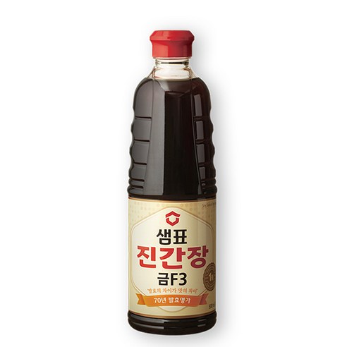 샘표 진간장금F3 860ml, 1개