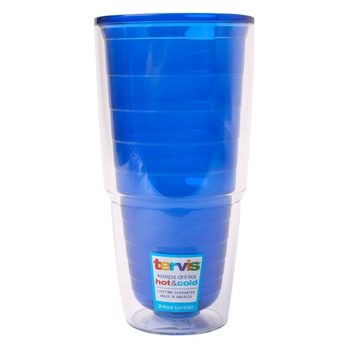 Tervis 더블-월드 텀블러 쿼츠, Sapphire, 710ml