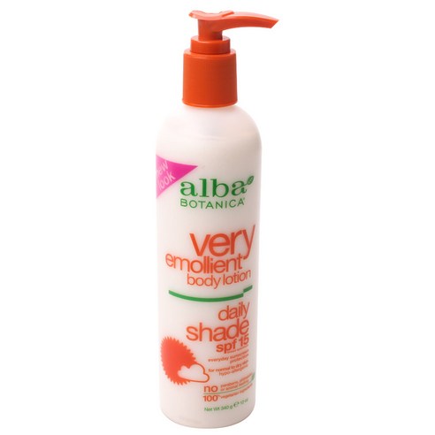 알바보타니카 베리 에몰리언트 바디 로션 데일리 셰이드 SPF15, 340g, 1개