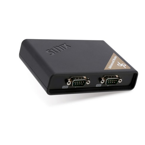 넥스트 이더넷 2포트 RS232 시리얼 컨버터, SUNIX DPAS02H-00