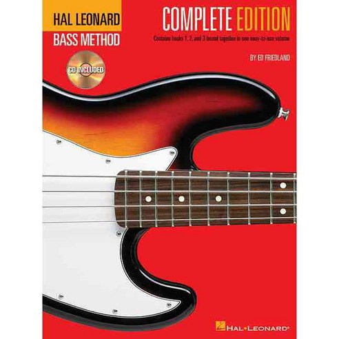 Hal Leonard Bass Method (Complete Edition) [With Compact Disc] (Revised) 2/E(Paperback)
