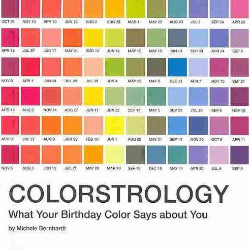 Colorstrology: What Your Birthday Color Says About You, Quirk Books