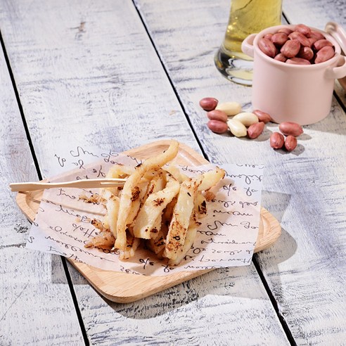 영화관에서 맛보는 땅콩 버터 오징어의 맛과 동일한 집 간식