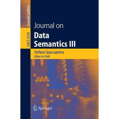 Journal of Data Semantics III, Springer Verlag