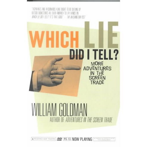 Which Lie Did I Tell?: More Adventures in the Screen Trade, Vintage Books