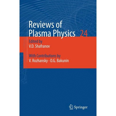 Reviews of Plasma Physics, Springer Verlag