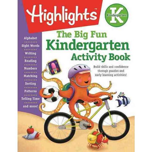 The Big Fun Kindergarten Activity Book, Highlights for Children