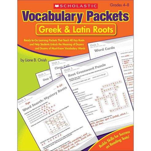 Greek & Latin Roots, Scholastic Teaching Resources
