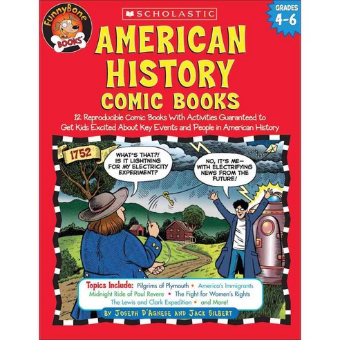 American History Comic Books, Scholastic Teaching Resources