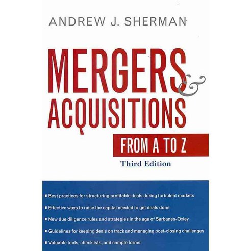 Mergers & Acquisitions from A to Z, Amacom Books