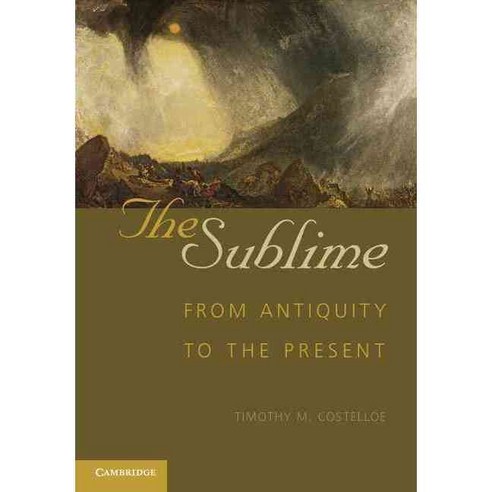 The Sublime: From Antiquity to the Present, Cambridge Univ Pr