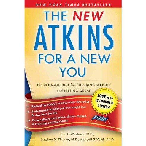 [해외도서] The New Atkins for a New You, Touchstone Books