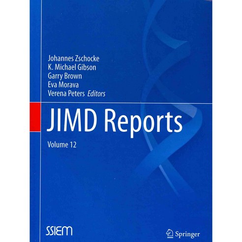 Jimd Reports - Volume 12, Springer Verlag