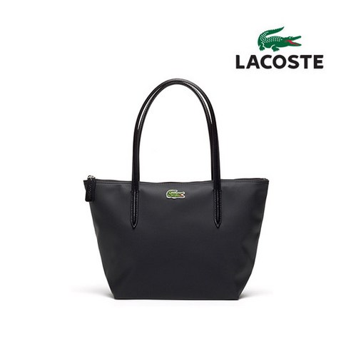 라코스테 여성 토트백 스몰 블랙 NF2037