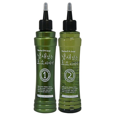 본 DK 냄새없는 효소 파마약 1 2제 150ml, 1세트
