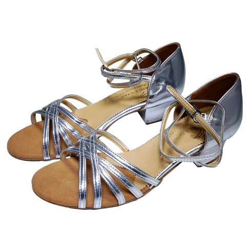 ADAGE 라텍스쿠션 착용감Up! 여성댄스화 국내산 수제댄스화, 212실버, 250