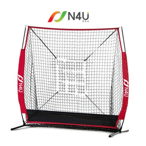 엔포유 야구 연습피칭 타격네트 N4U-BS7, 혼합 색상