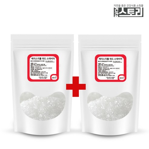 건강스토리 스테비아 에리스리톨 설탕 300g X 2개, 1개