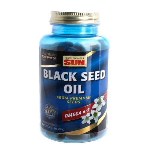 헬스프롬더썬 블랙 씨드 오일 1000mg 소프트젤, 1개, 90정