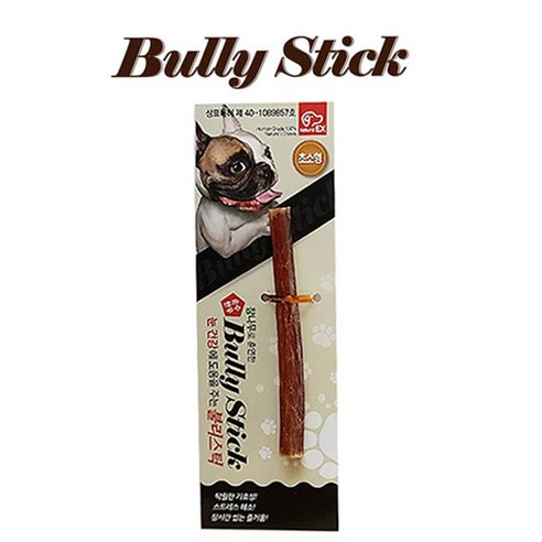 내추럴EX 불리스틱 수제간식, 1개, 불리스틱 초소형