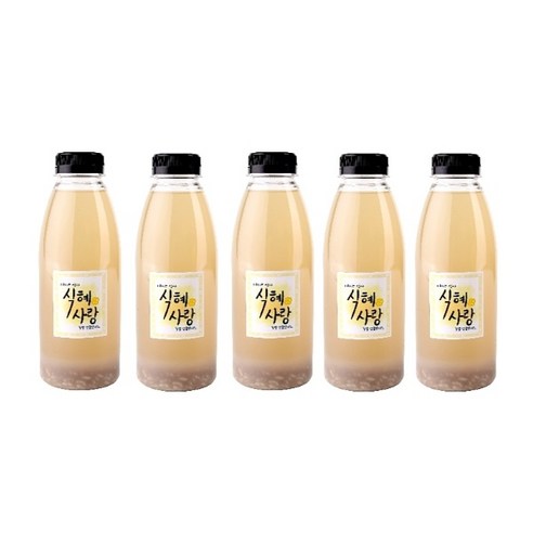 식혜사랑 전통식혜450ml, 5개, 450ml