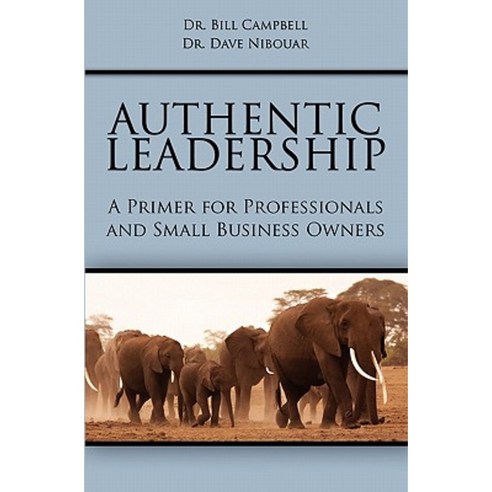 Authentic Leadership: A Primer for Professionals and Small Business Owners Paperback, Booksurge Publishing