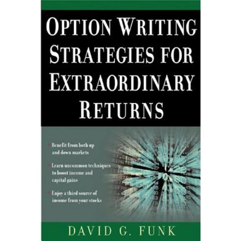 Option Writing Strategies for Extraordinary Returns Hardcover, McGraw-Hill Education