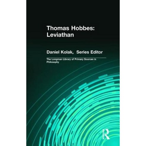 Thomas Hobbes: Leviathan (Longman Library of Primary Sources in Philosophy) Paperback, Routledge