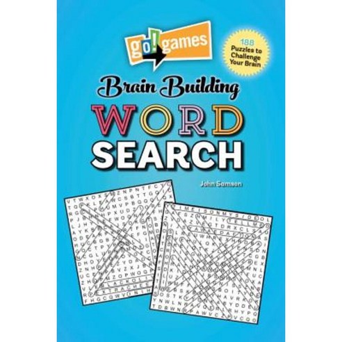 Go!games Brain Building Word Search Paperback, Imagine