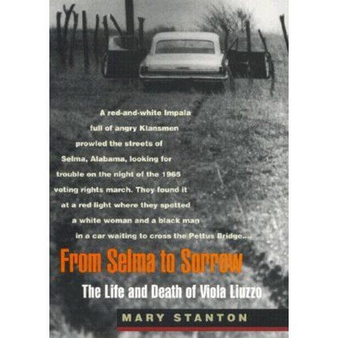 From Selma to Sorrow Paperback, University of Georgia Press