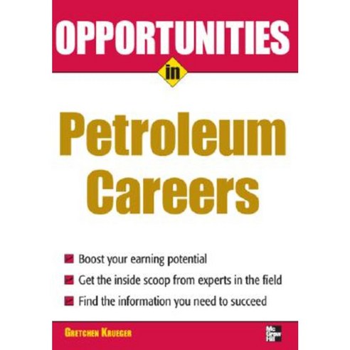 Opportunities in Petroleum Paperback, McGraw-Hill Education