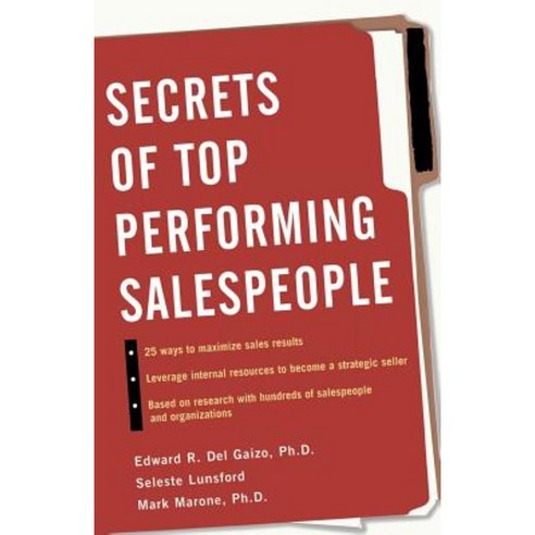 Secrets of Top-Performing Salespeople Paperback, McGraw-Hill Education