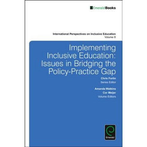 Implementing Inclusive Education: Issues in Bridging the Policy ...