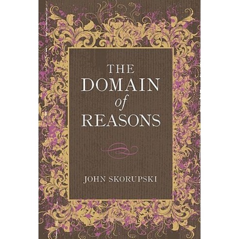 The Domain of Reasons Hardcover, OUP Oxford