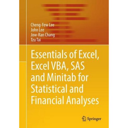 Essentials of Excel Excel VBA SAS and Minitab for Statistical and ...